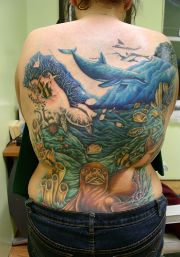 Tattoos - Becky Morton - Underwater
